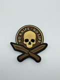 No Knife No Life PVC Morale Patch - Tactical Outfitters