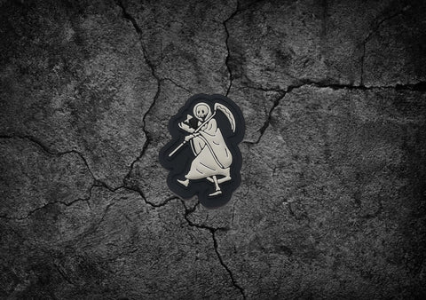 Ed’s Manifesto - Sneakreaper Industries - “The Traveling Santa” PVC Cat Eye Morale Patch - Tactical Outfitters