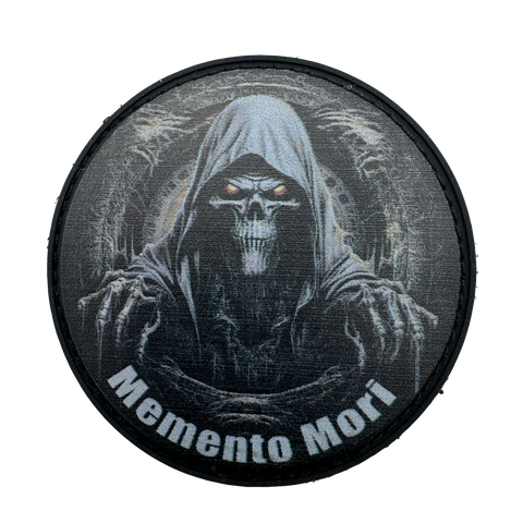 Memento Mori PVC Morale Patch - Tactical Outfitters