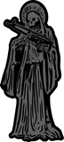 Pre-Order: MP5 Santa Muerte PVC Morale Patch