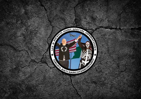 Ed’s Manifesto Sneakreaper Industries “Anti-Narcoterrorismo” Morale Patch - Tactical Outfitters