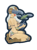 Drone Commander Pin-Up PVC Morale Patch - Tactical Outfitters