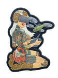 Drone Commander Pin-Up PVC Morale Patch - Tactical Outfitters