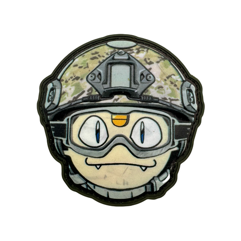 Tactical Cat PVC Morale Patch - Tactical Outfitters