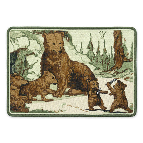 PDW Bear Cubs Knife Fight Morale Patch - Tactical Outfitters