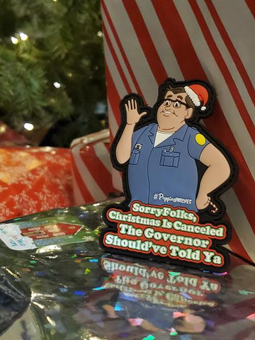 Christmas Is Canceled PVC Morale Patch - Tactical Outfitters