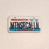 MOUNTAINS ARE CALLING LICENSE PLATE MORALE PATCHES - Tactical Outfitters