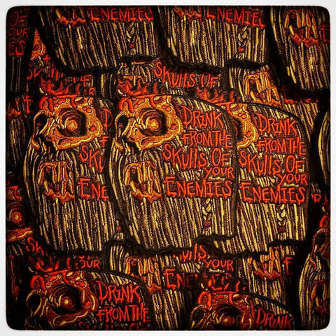 DRINK FROM THE SKULLS OF YOUR ENEMIES VIKING MORALE PATCH - Tactical Outfitters