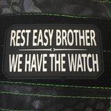 Rest Easy Brother PVC Morale Patch - Tactical Outfitters