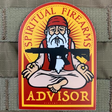 SPIRITUAL FIREARMS ADVISOR - STICKER - Tactical Outfitters