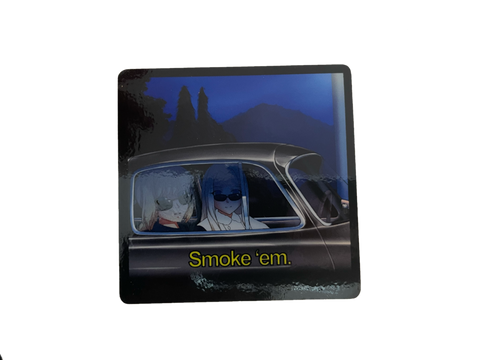 F8/FURIOUS “SMOKE EM” STICKER - Tactical Outfitters