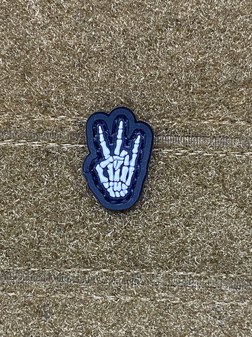 Skeleton Shocker PVC Cat Eye Morale Patch - Tactical Outfitters