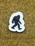 Sasquatch Silhouette PVC Cat Eye Morale Patch - Tactical Outfitters