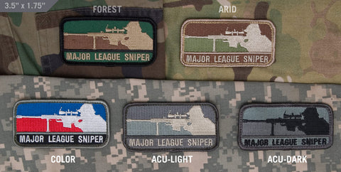 Major League Sniper Patch - Tactical Outfitters