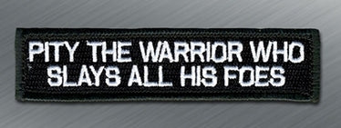 Pity The Warrior Morale Patch - Tactical Outfitters