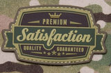 Satisfaction PVC Morale Patch - Tactical Outfitters